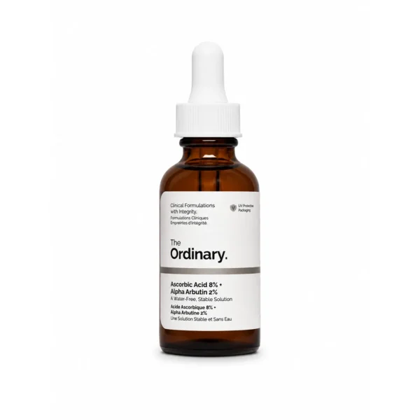 سرم ویتامین سی اوردینری Ascorbic Acid 8% + Alpha Arbutin 2% اصل در فروشگاه دلوان اسکین