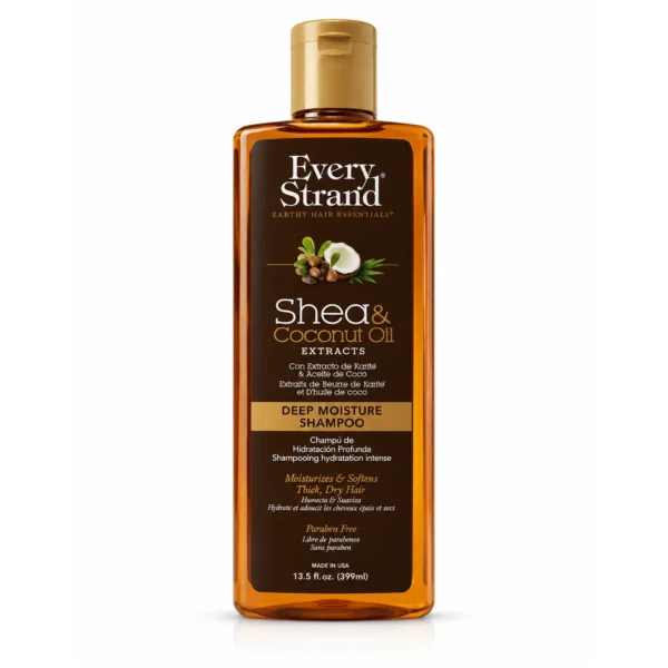 شامپو شی باتر و روغن نارگیل اوری استرند Every Strand حجم 399 میل اصل در فروشگاه دلوان اسکین