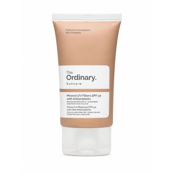 ضدآفتاب مینرال اوردینری SPF30 با آنتی اکسیدان اصل در فروشگاه دلوان اسکین
