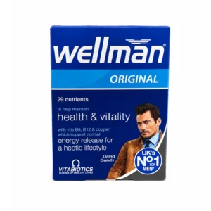 قرص ولمن اورجینال | Wellman Original Multivitamin For Men اصل در فروشگاه دلوان اسکین