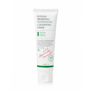فوم شستشوی اکسیس وای Sunday Morning Refreshing Cleansing Foam اصل در فروشگاه دلوان اسکین