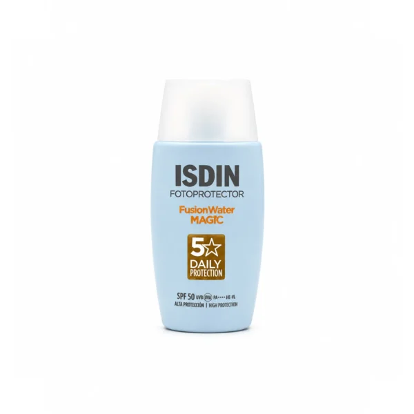 ضد آفتاب ایزدین فیوژن واتر مجیک SPF50 حجم 50 میلی‌لیتر اصل در فروشگاه دلوان اسکین