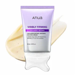 کرم گواشا کلاژن و رتینول آنوا Visibly Firming حجم 80 میلی‌لیتر