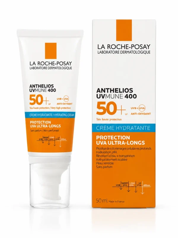ضد آفتاب آبرسان لاروش پوزای Anthelios UVMune 400 SPF50+ حجم ۵۰ میل